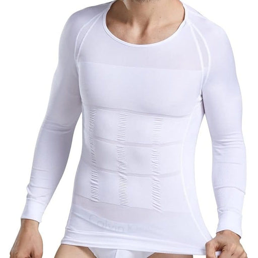 Kroppsbutikken Shapewear Hvid / M Shapewear Slimming langærmet trøje