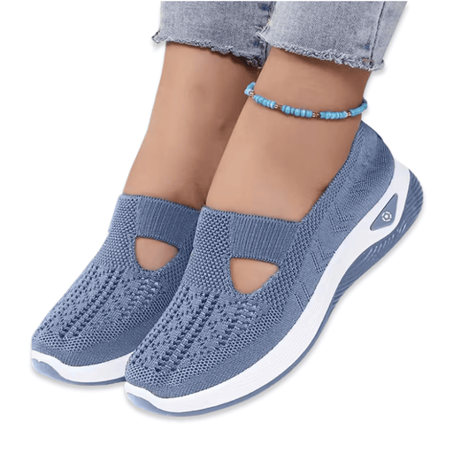 Kropsbutikken Sko Blå / 36 Slip-on komfort sko
