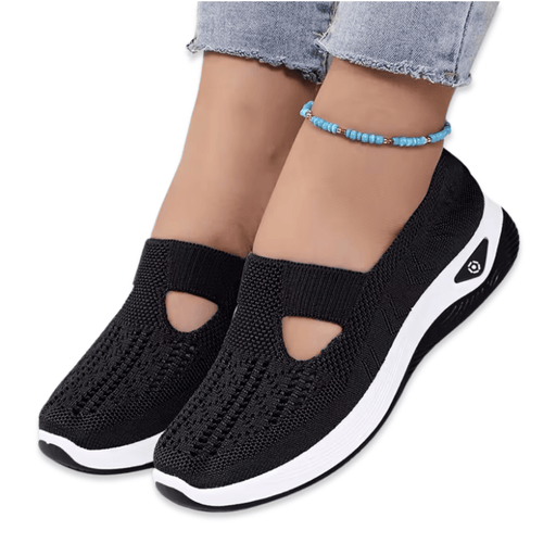 Kropsbutikken Sko Sort / 36 Slip-on komfort sko