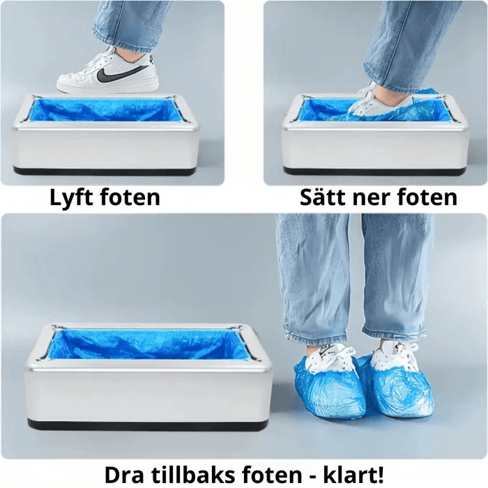 Kroppsbutiken Sko tilbehør Standardtitel Skoskydd (automatisk dispenser)