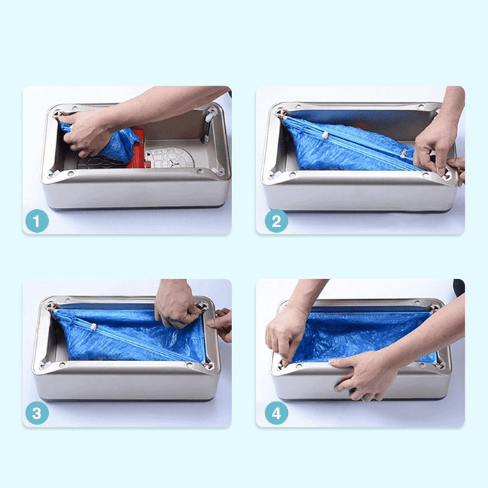 Kroppsbutiken Sko tilbehør Standardtitel Skoskydd (automatisk dispenser)