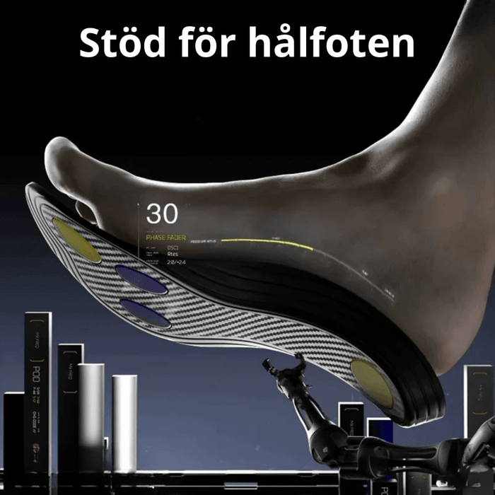 Kroppsbutiken Skoindlæg Skoindlæg i kulfiber