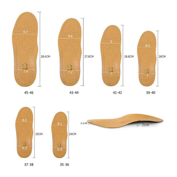 Kroppsbutiken Skoindlæg Skoindlæg i PU-læder