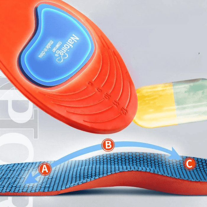 Kroppsbutiken Skoindlæg Stødabsorberende indlægssåler