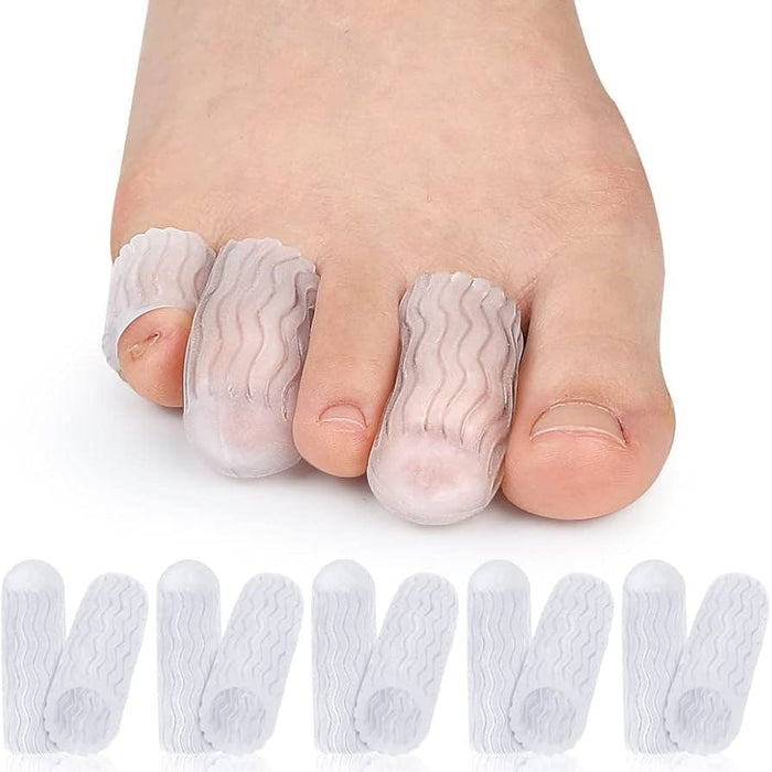 Kroppsbutiken skoskav Tåbeskytter (silikone, 2-pak)