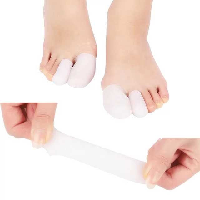 Kroppsbutiken skoskav Tåbeskytter (silikone, 2-pak)