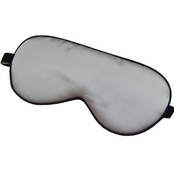 Kroppsbutiken sovemaske Grå Sovemaske i silke