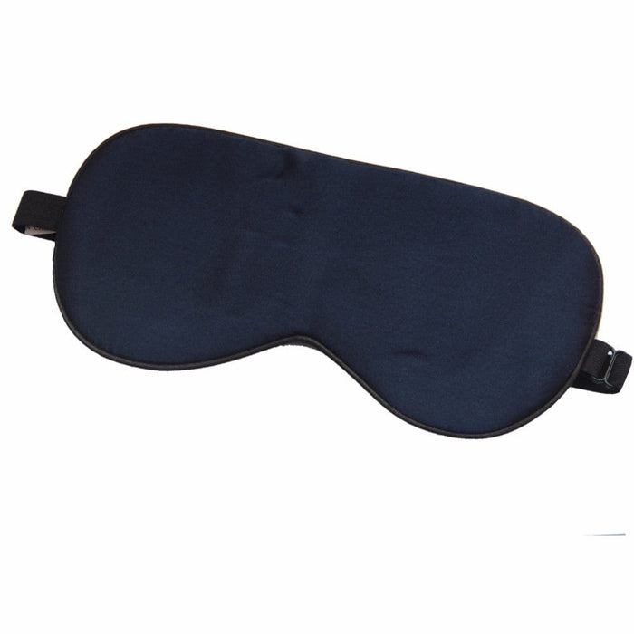 Kroppsbutiken sovemaske Marineblå Sovemaske i silke