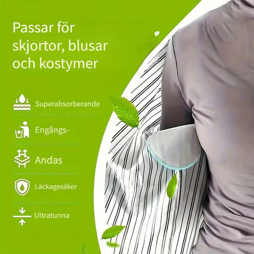 Kroppsbutiken Standardtitel Svedbeskyttelse til Armhulerne (50 stk.)