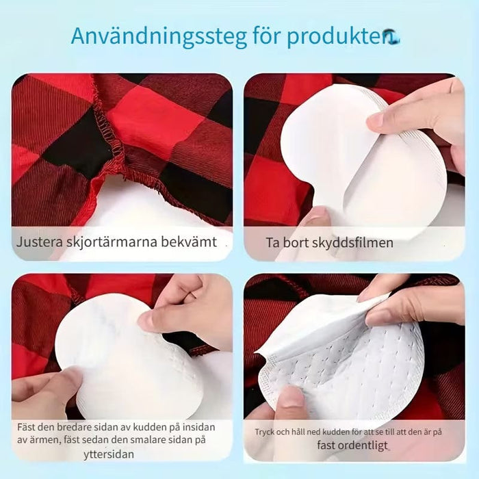 Kroppsbutiken Standardtitel Svedbeskyttelse til Armhulerne (50 stk.)