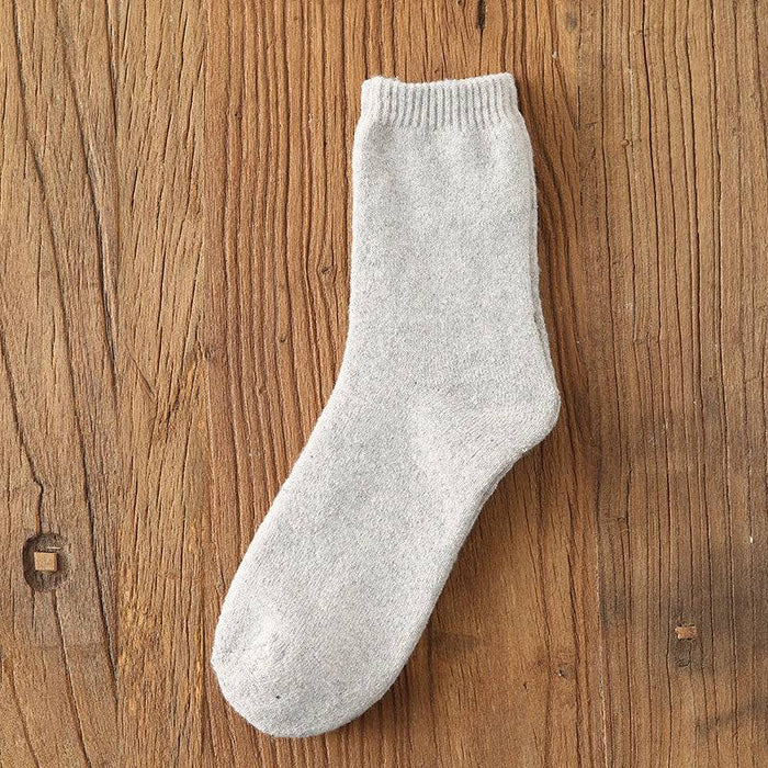 Kroppsbutiken Strømper Lys grå Uldstrømper