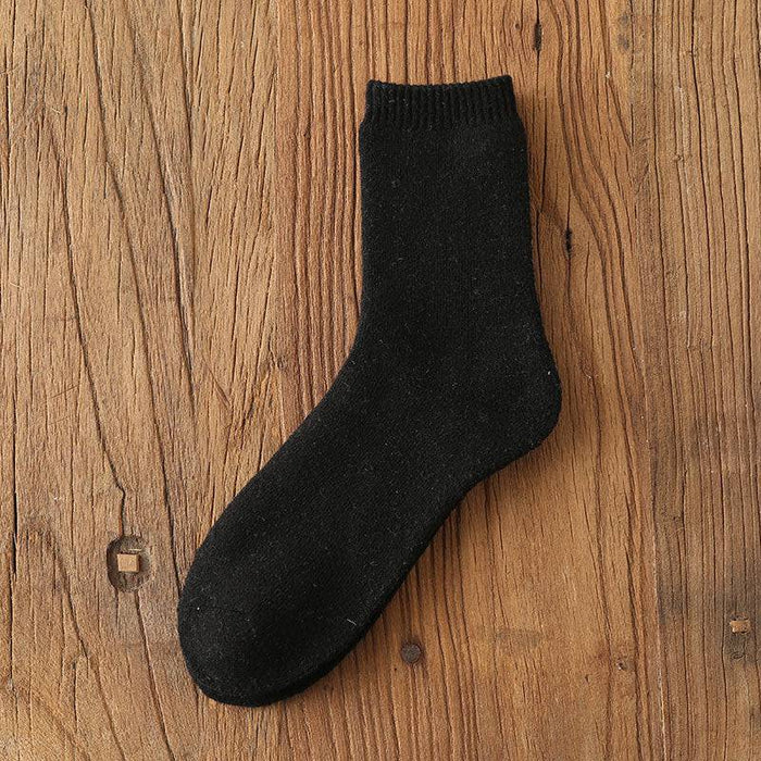 Kroppsbutiken Strømper Sort Uldstrømper