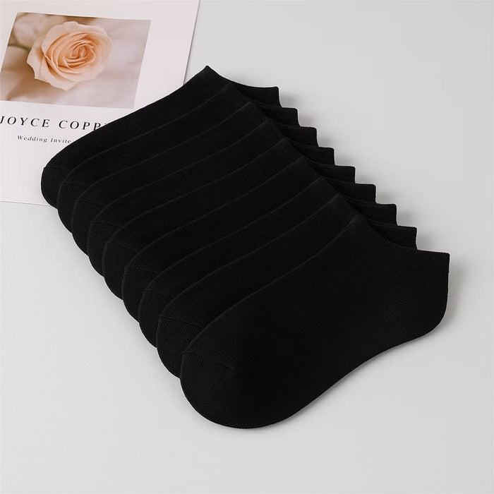Kroppsbutiken Strømper Sorte ankelstrømper (10 par)