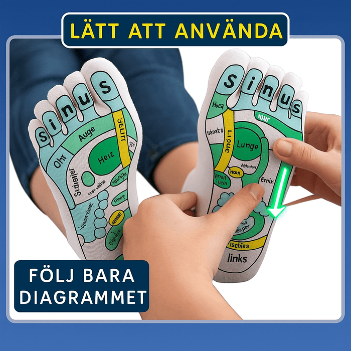 Kroppsbutiken Strømper Zonterapi sokker