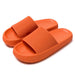 Kroppsbutiken Tofflor Orange / 32-33 Tøfler (stødabsorberende memory foam)