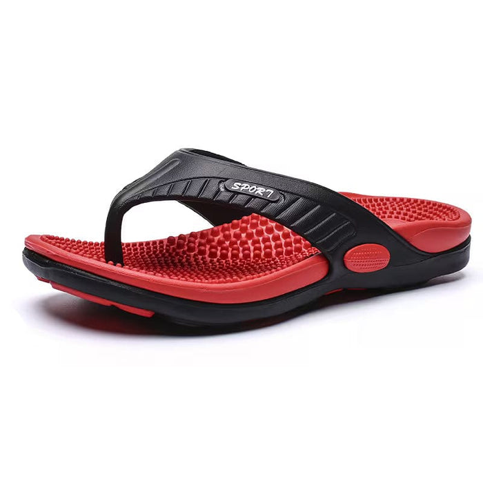 Kroppsbutiken Tofflor Rød / 40 Massage Flip-Flops