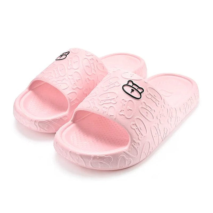 Kropsbutikken Tøfler Rosa / 36-37 Slip-in bjørnesandaler
