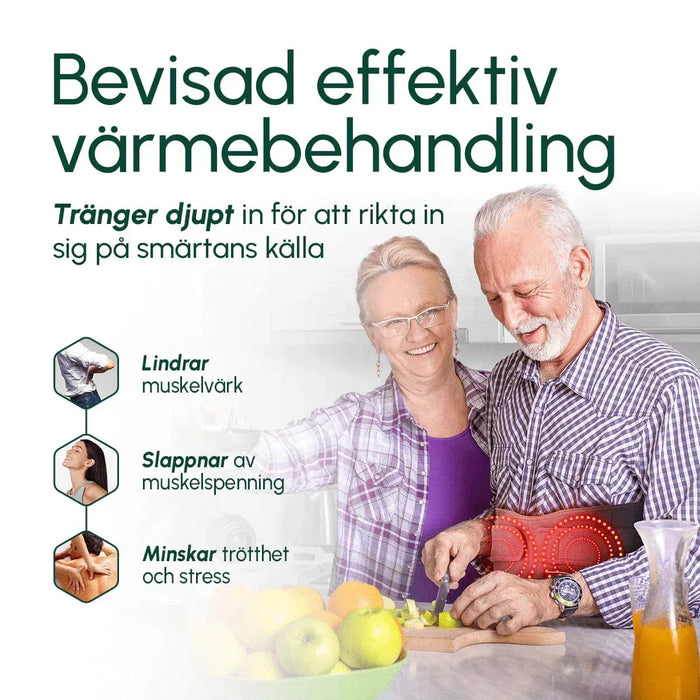 Kroppsbutiken varmebælt Varmebælte til ryggen