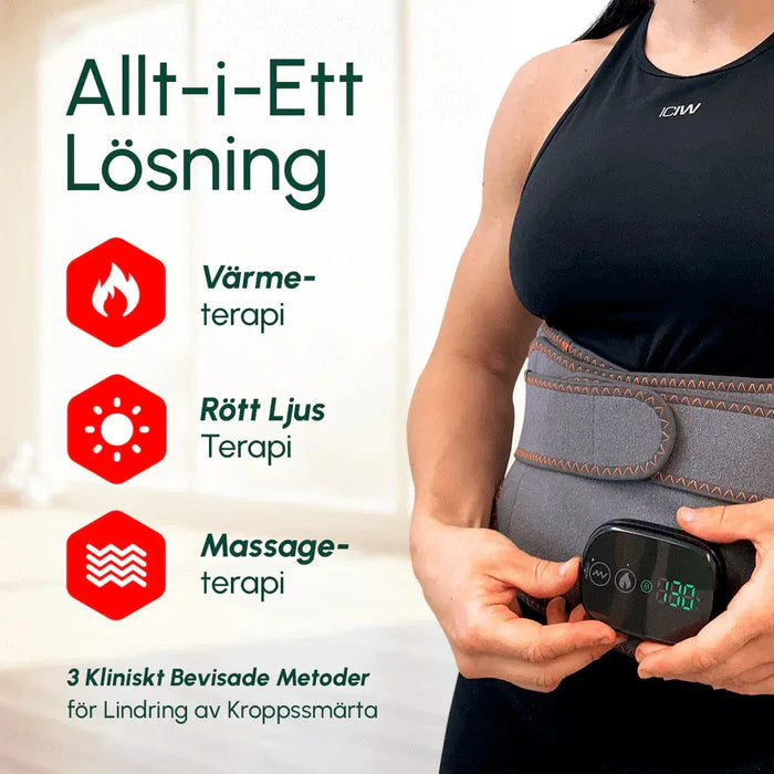 Kroppsbutiken varmebælt Varmebælte til ryggen