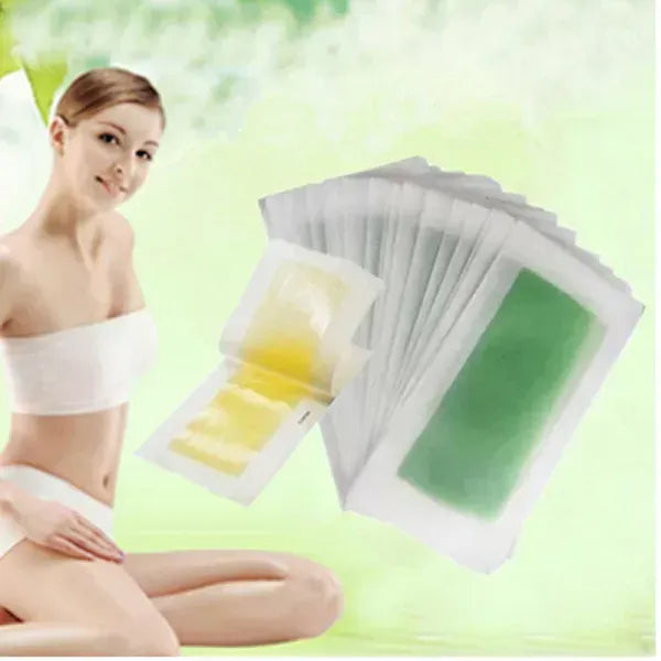 Kroppsbutiken vaxremsor Standardtitel Voksstrimler med Aloe Vera 20-pak