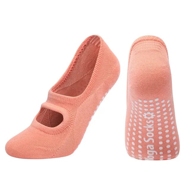 Kroppsbutikken Yogasokker Orange / 35-42 Yogasokker skridsikre