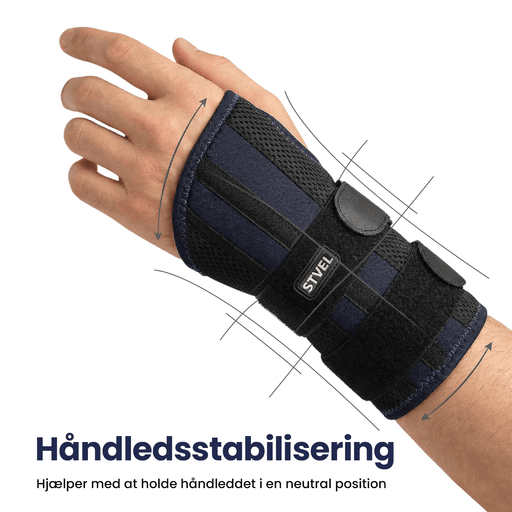 Kropsbutikken Håndholdt støtte Håndstøtte til karpaltunnelsyndrom