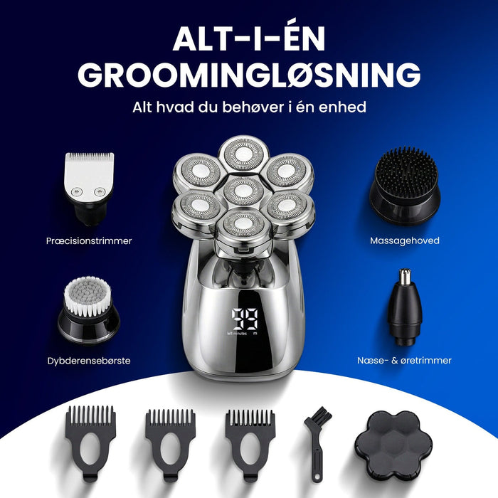 Kropsbutikken Hårtrimmer Rakkemaskine hoved 7D (multifunktionel)