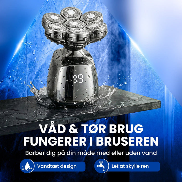 Kropsbutikken Hårtrimmer Rakkemaskine hoved 7D (multifunktionel)