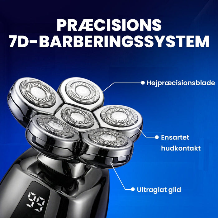 Kropsbutikken Hårtrimmer Rakkemaskine hoved 7D (multifunktionel)