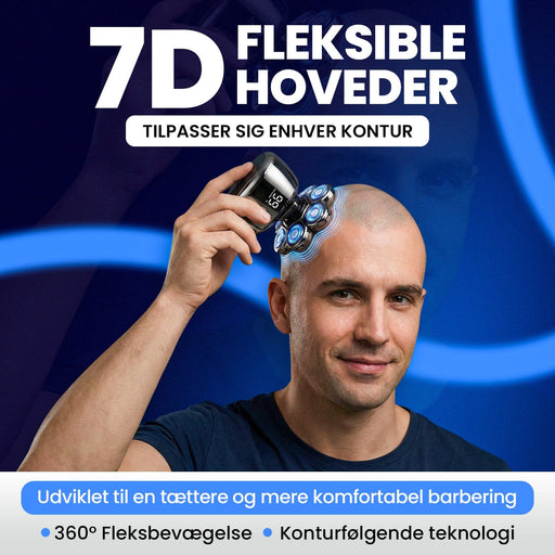 Kropsbutikken Hårtrimmer Rakkemaskine hoved 7D (multifunktionel)