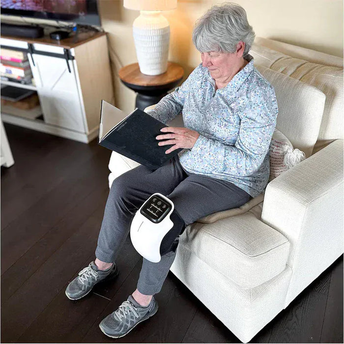 Kropsbutikken Massage Standardtitel Knemassage med varme og vibration