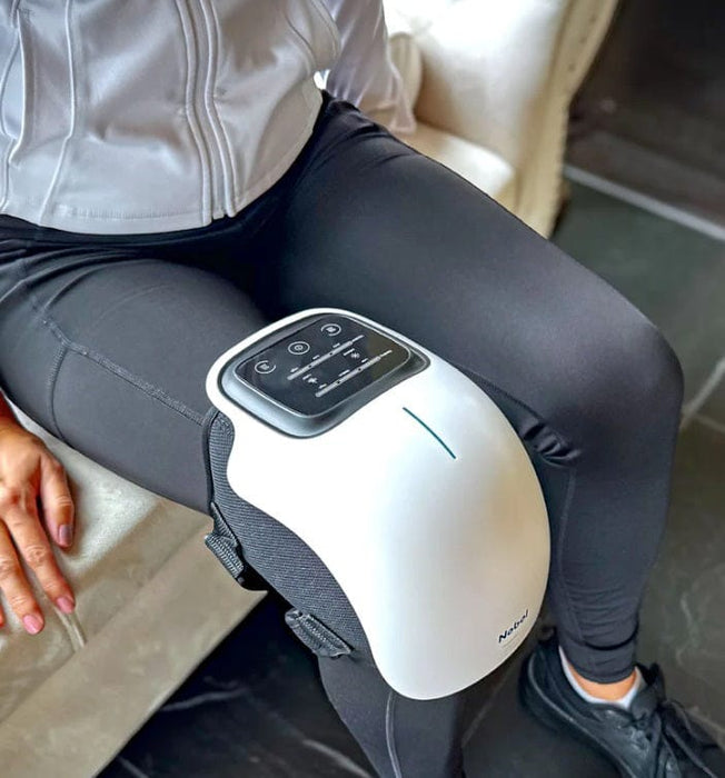 Kropsbutikken Massage Standardtitel Knemassage med varme og vibration