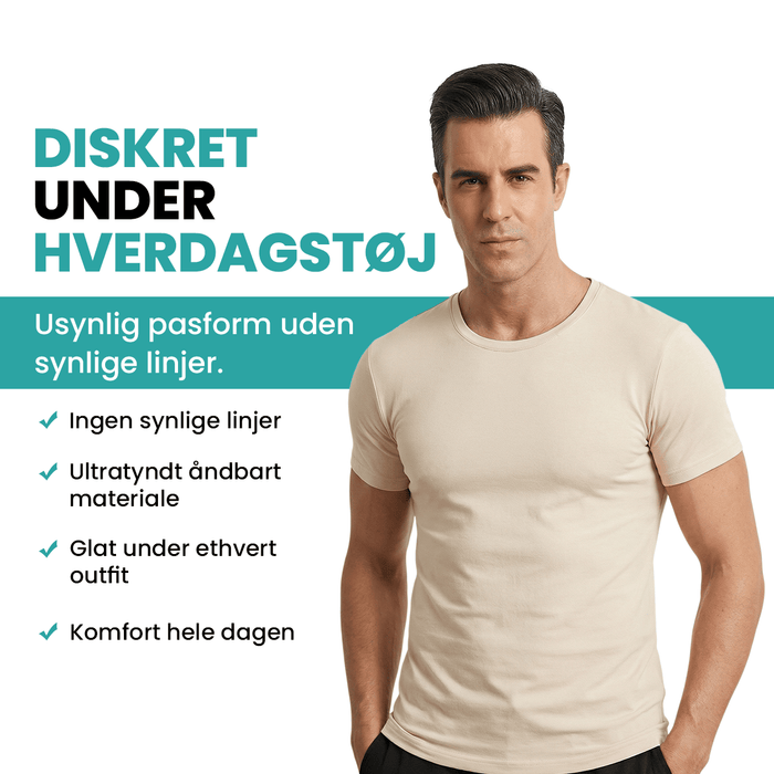 Kropsbutikken Shapewear Undertrøje (slankende herremodel)
